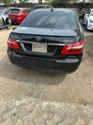 Mercedes-Benz E350 2012 Black