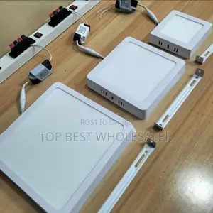 Led Panel Light –Surface Mounted 6w • 12w • 18w • 24w Round Square