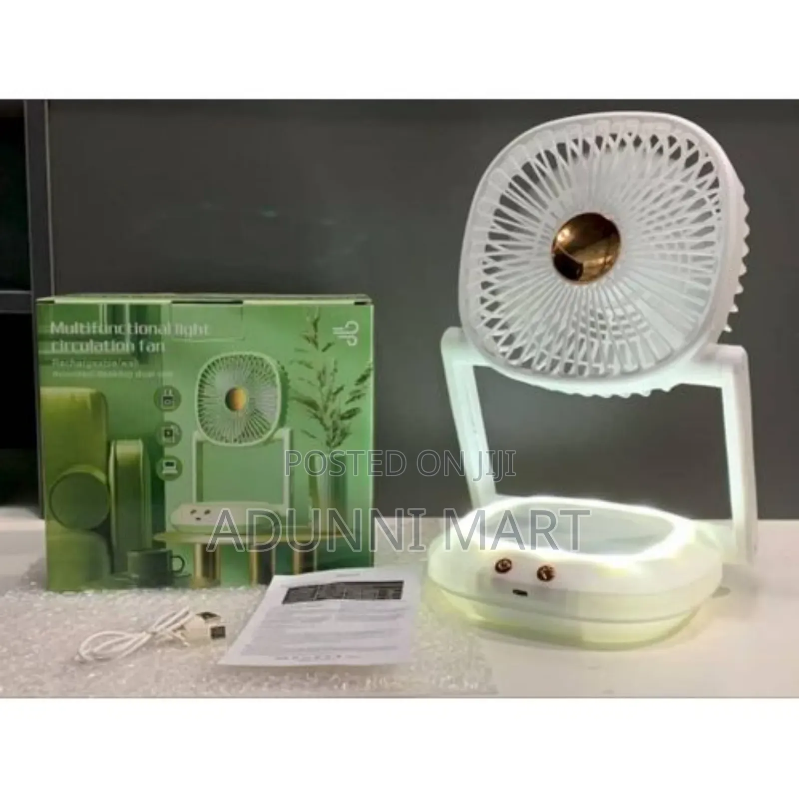 Circulation Fan With Light