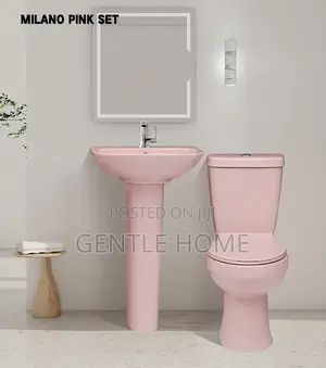 Pink Water Closet