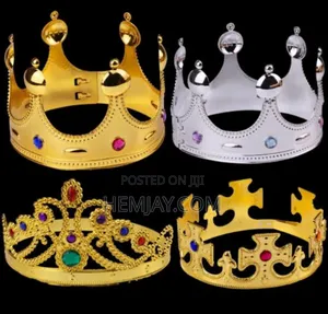 King and Queen Royal Crown Constume