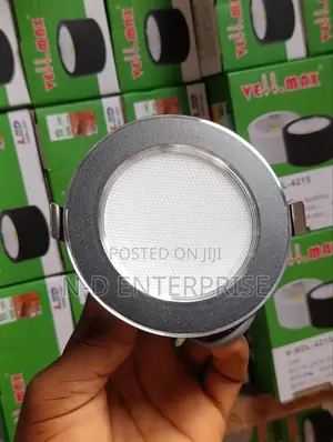 5watt Led Pop Recess Light Black Body