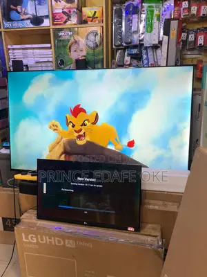 Lg 75inch Smart Android Tv With Magic Remote + Voice Command Remote