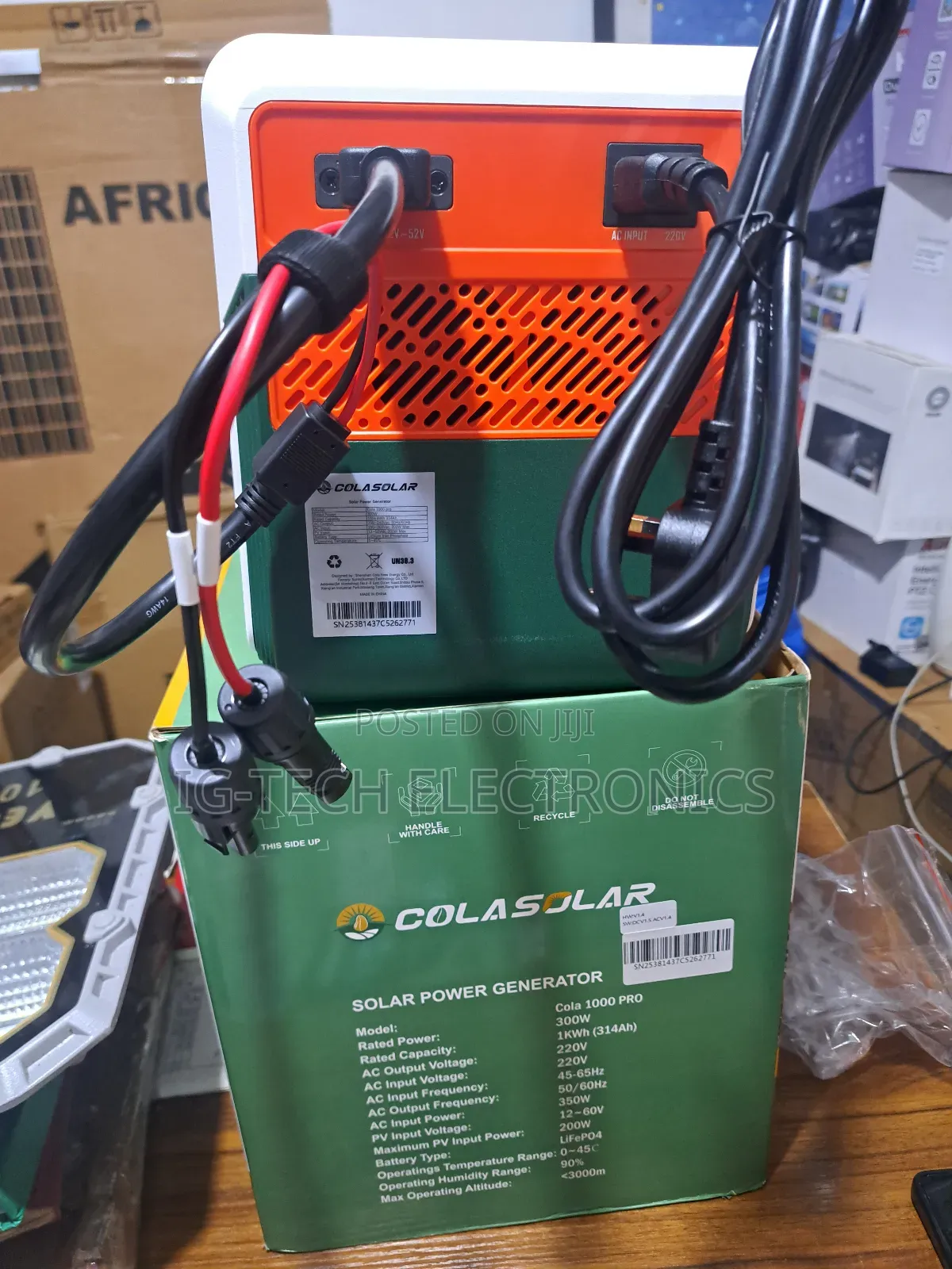 Cola1000pro , 300w/1000wh Litthium Battery