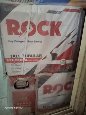 12v/240ahs Rock Tubular Battery