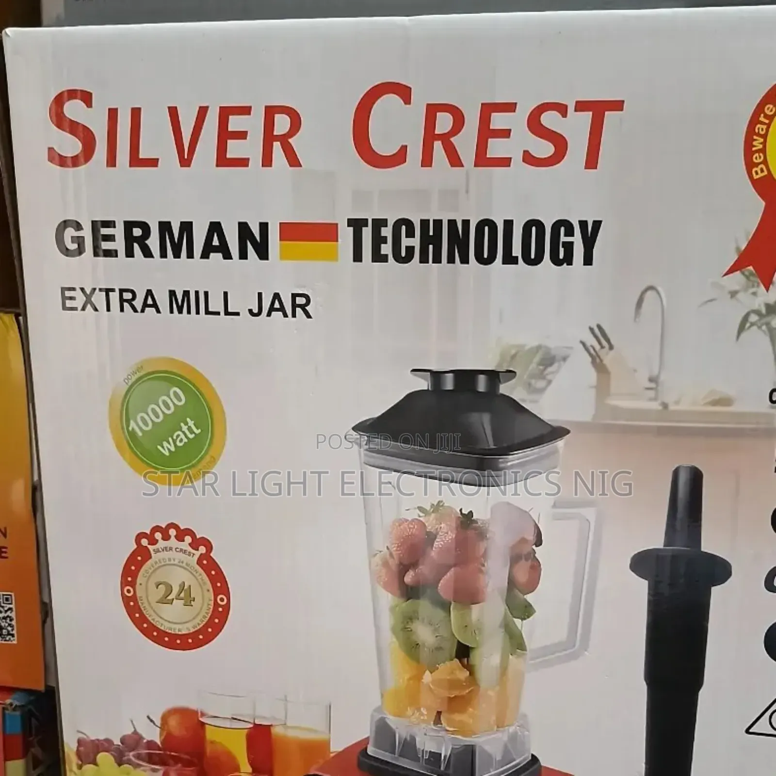 10000 Watts Silver Crest Blender