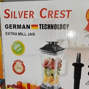 10000 Watts Silver Crest Blender