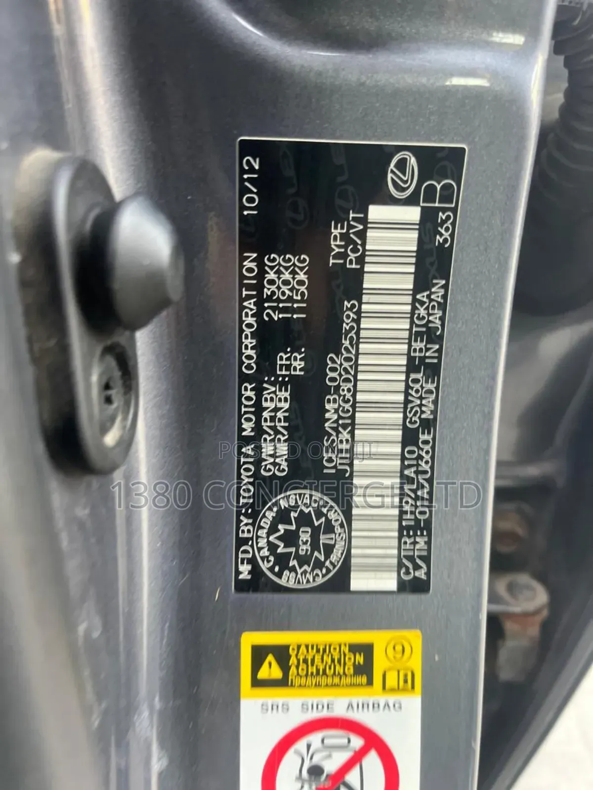 Lexus ES 350 FWD 2013 Gray