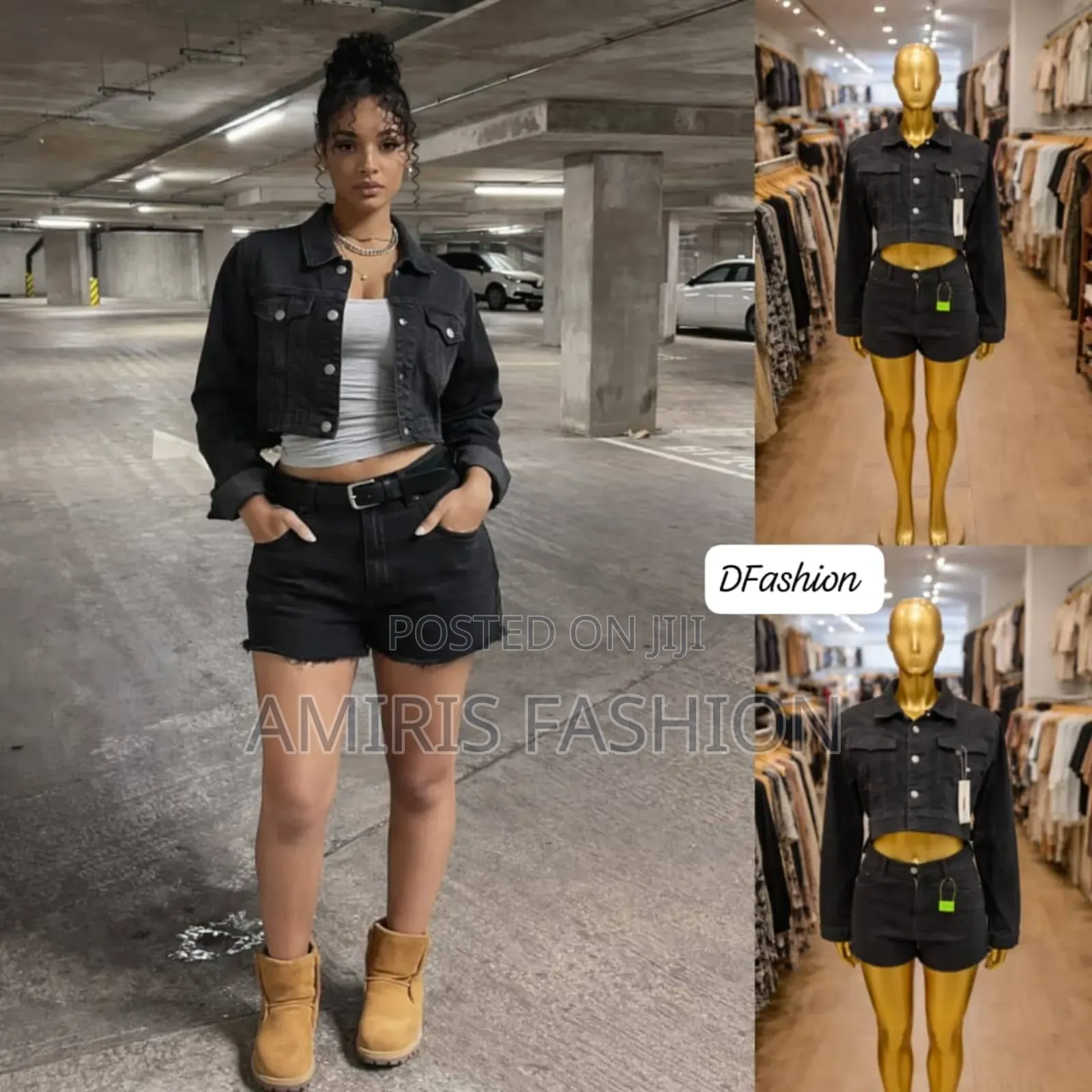 Two-Piece Short Denim