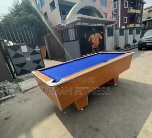 Local Standard Snooker Table( Brown on Blue)