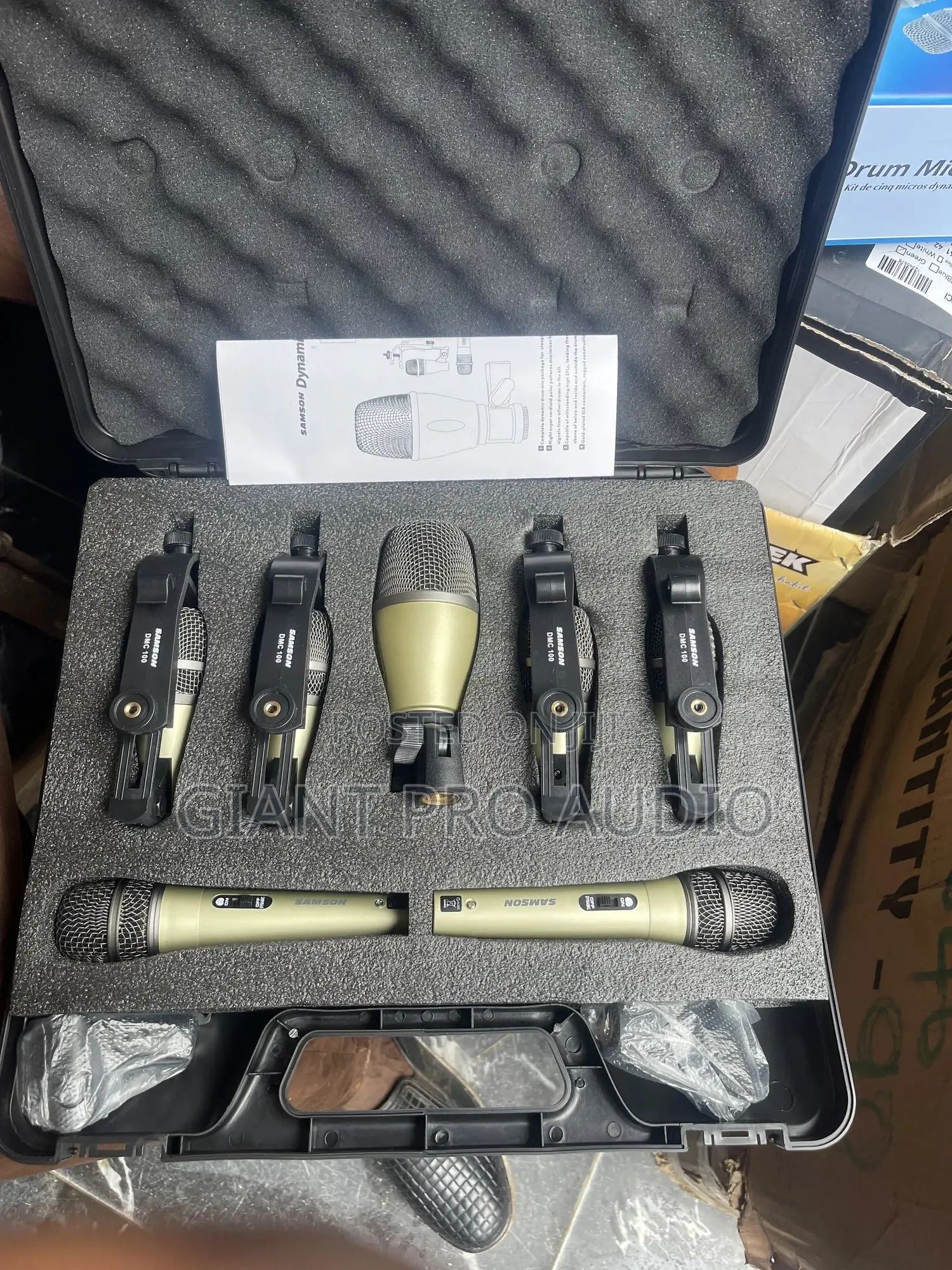 Samson Dynamic 7 Set Drum Mic System