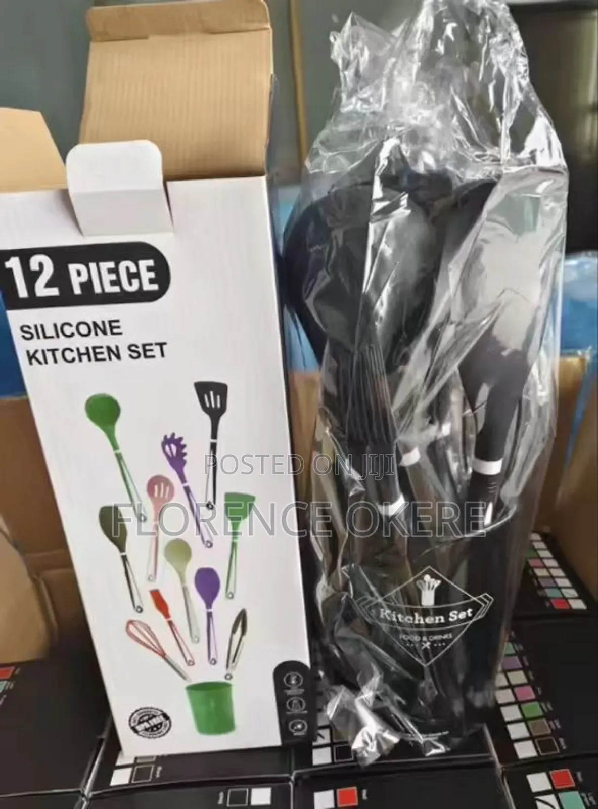 12pc Quality Silicon Nonstick Spoon Set