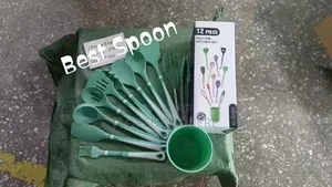 12pc Quality Silicon Nonstick Spoon Set