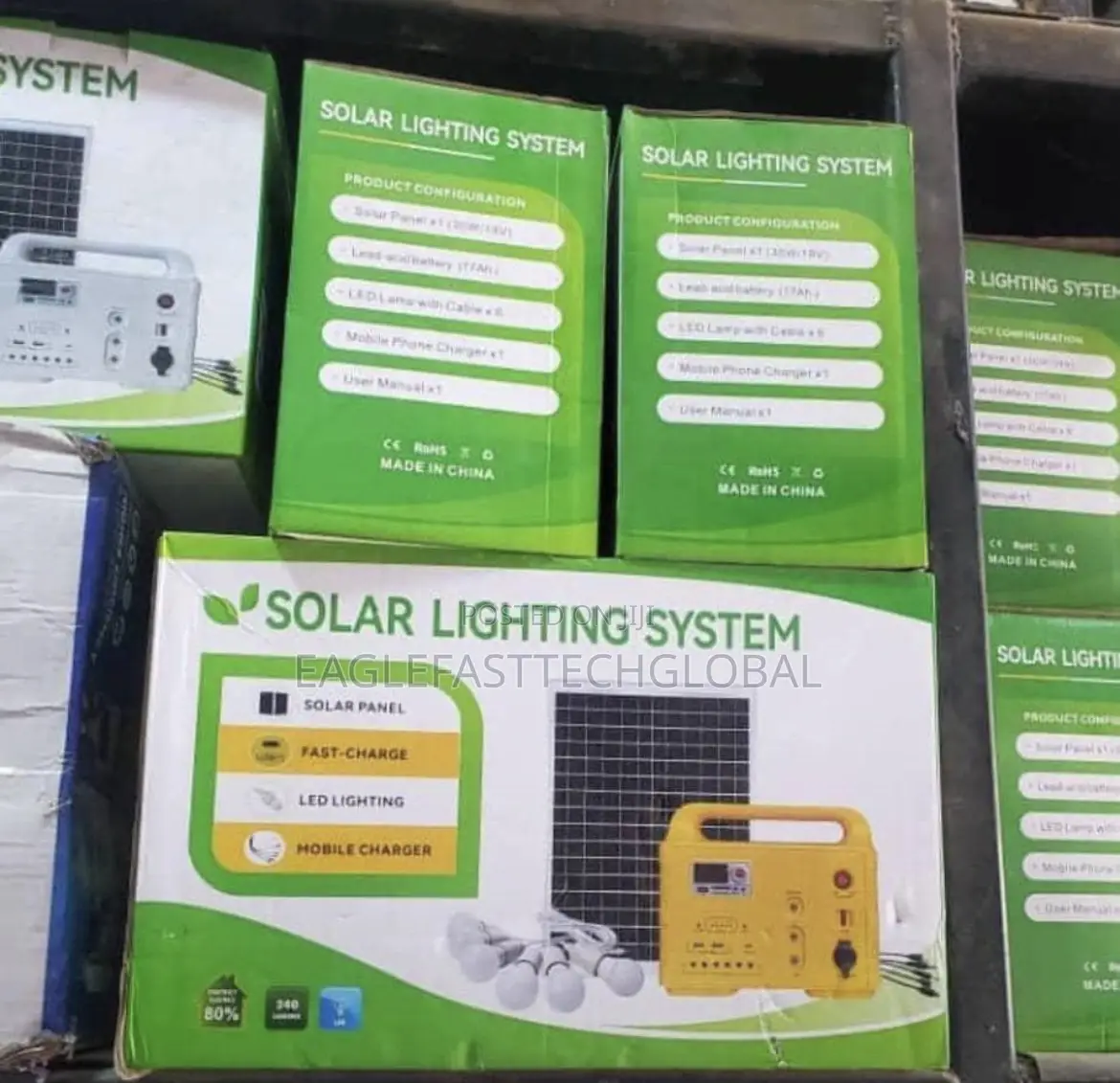 Super Vision Solar Lighting System