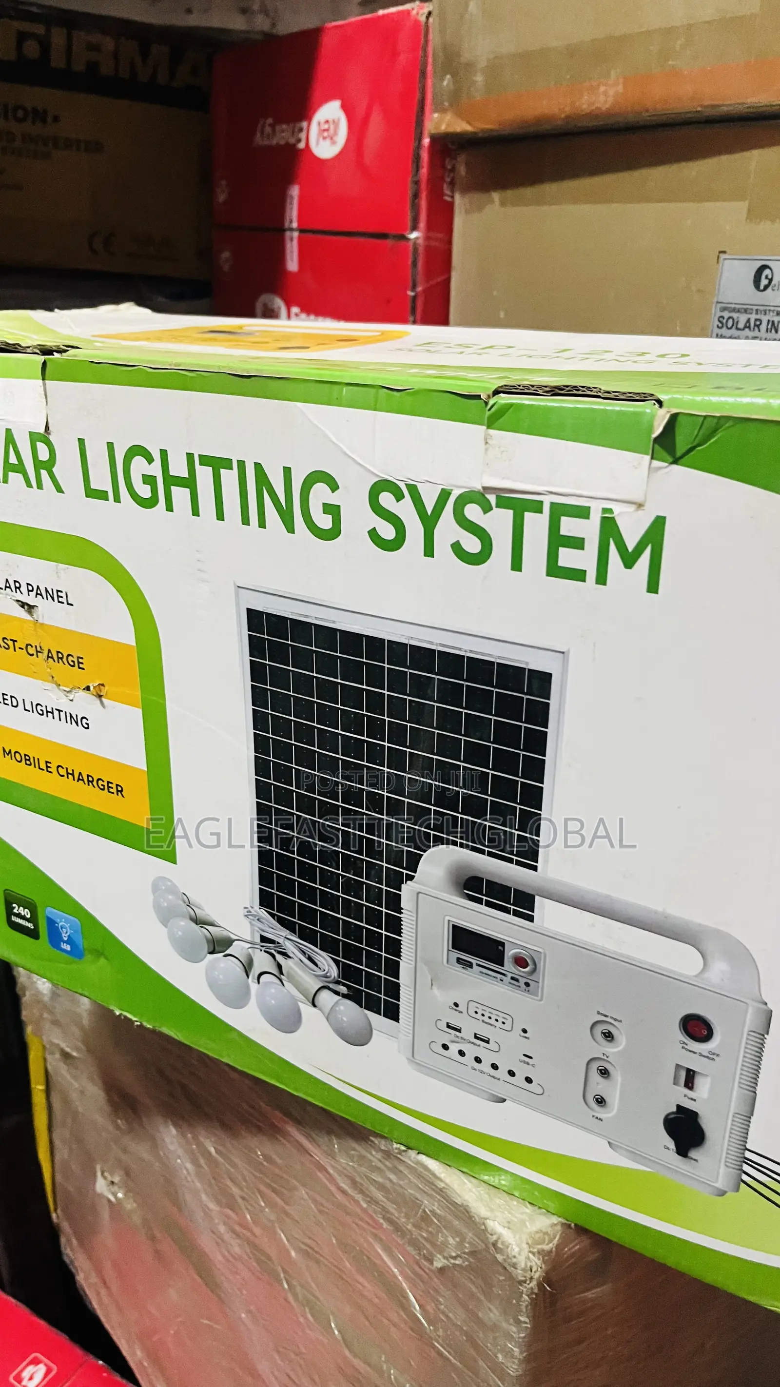 Super Vision Solar Lighting System