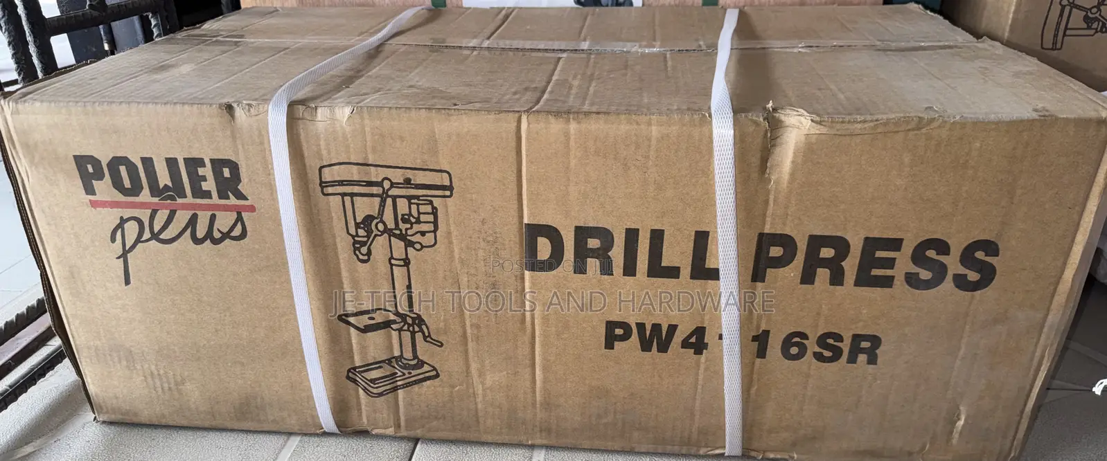 Powerplus 16mm Drill Press, Model Pw4-16sr.