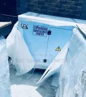 30kva Perkins – No Noiseless , Pure Power Soundproof Generator