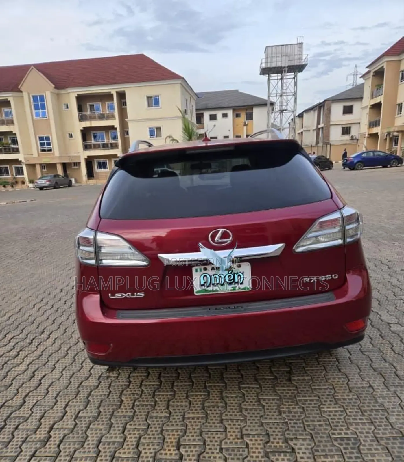 Lexus RX 2011 Red