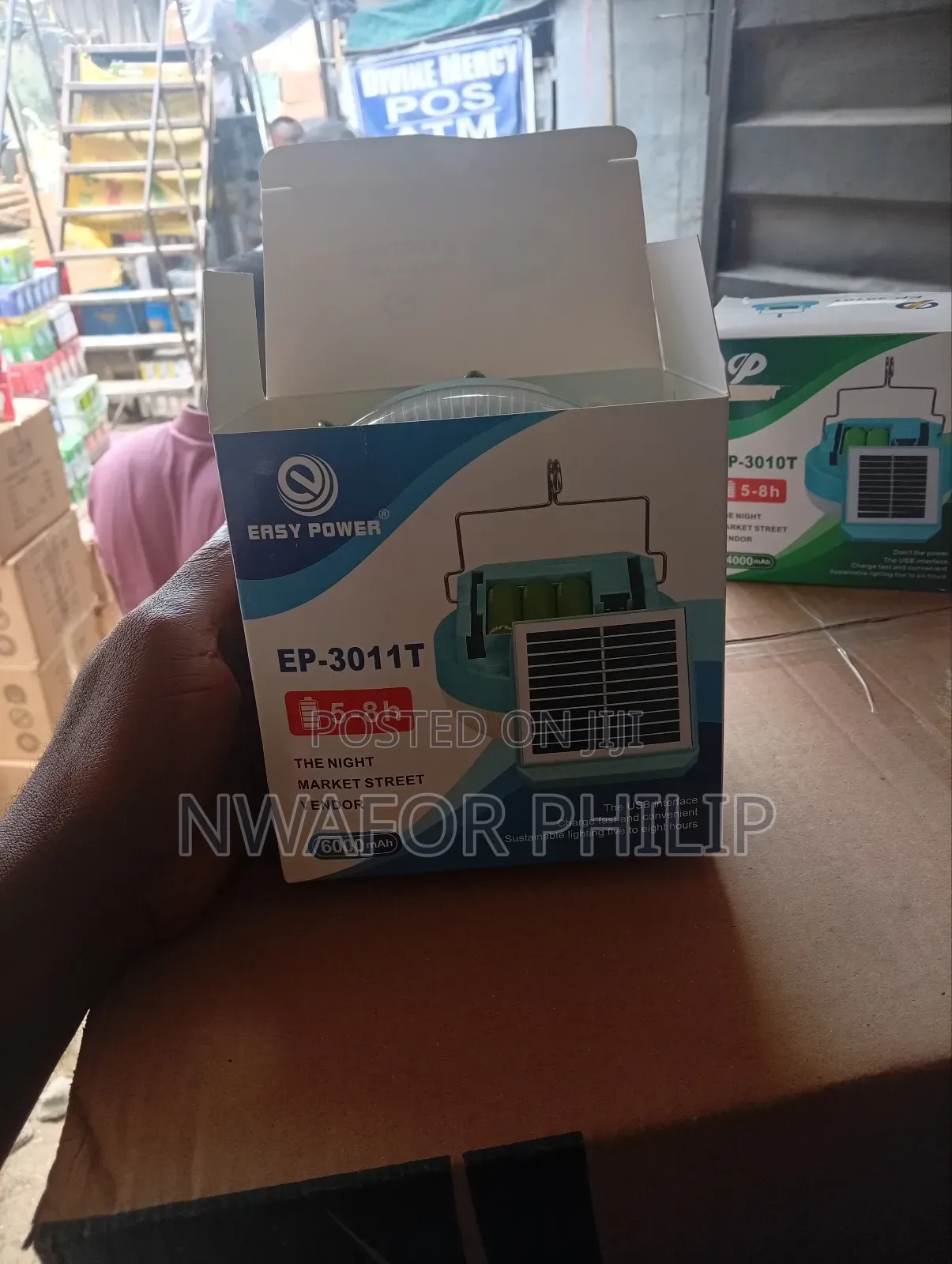 Solar+ Usb Rechargeable Lamp in Stock