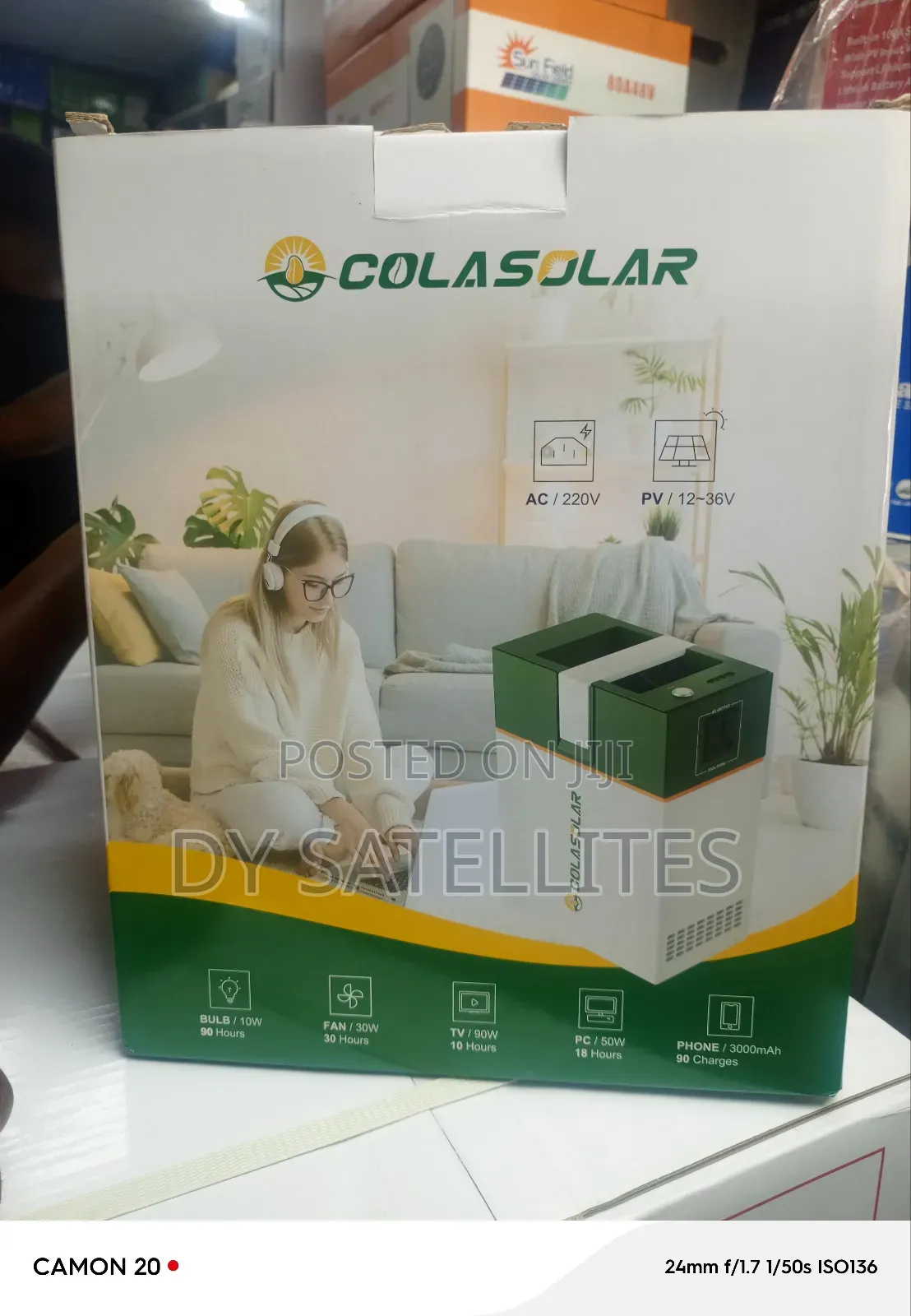 Cola Solar 1kw