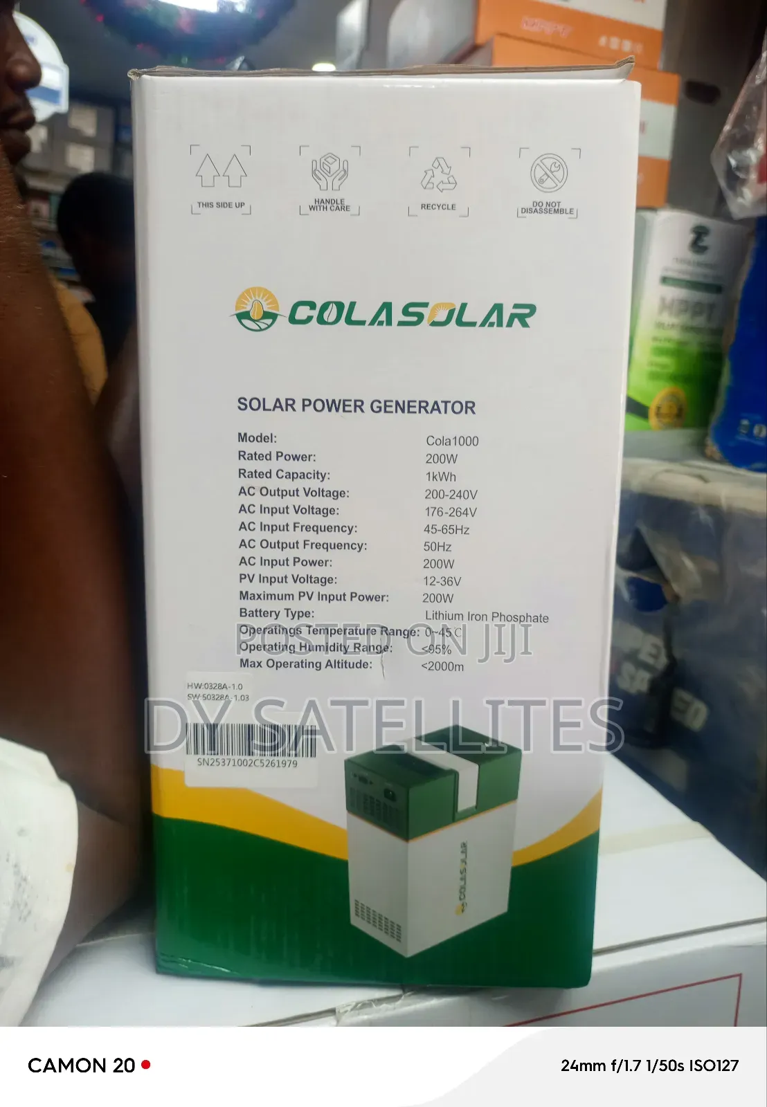 Cola Solar 1kw