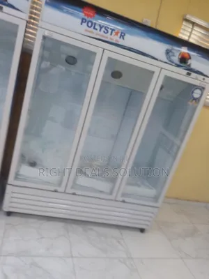Polystar Triple Door Bottom Mount Refrigerator
