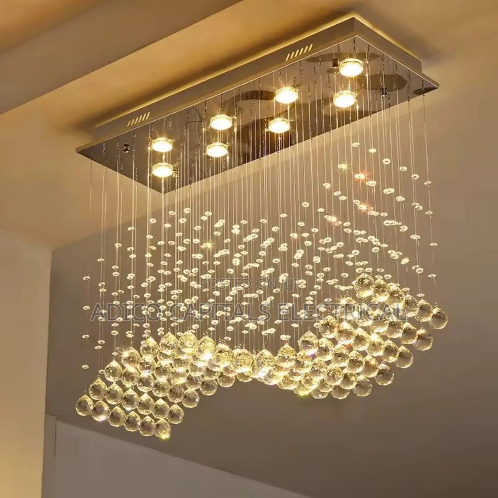 Raindrop Chandalier Light