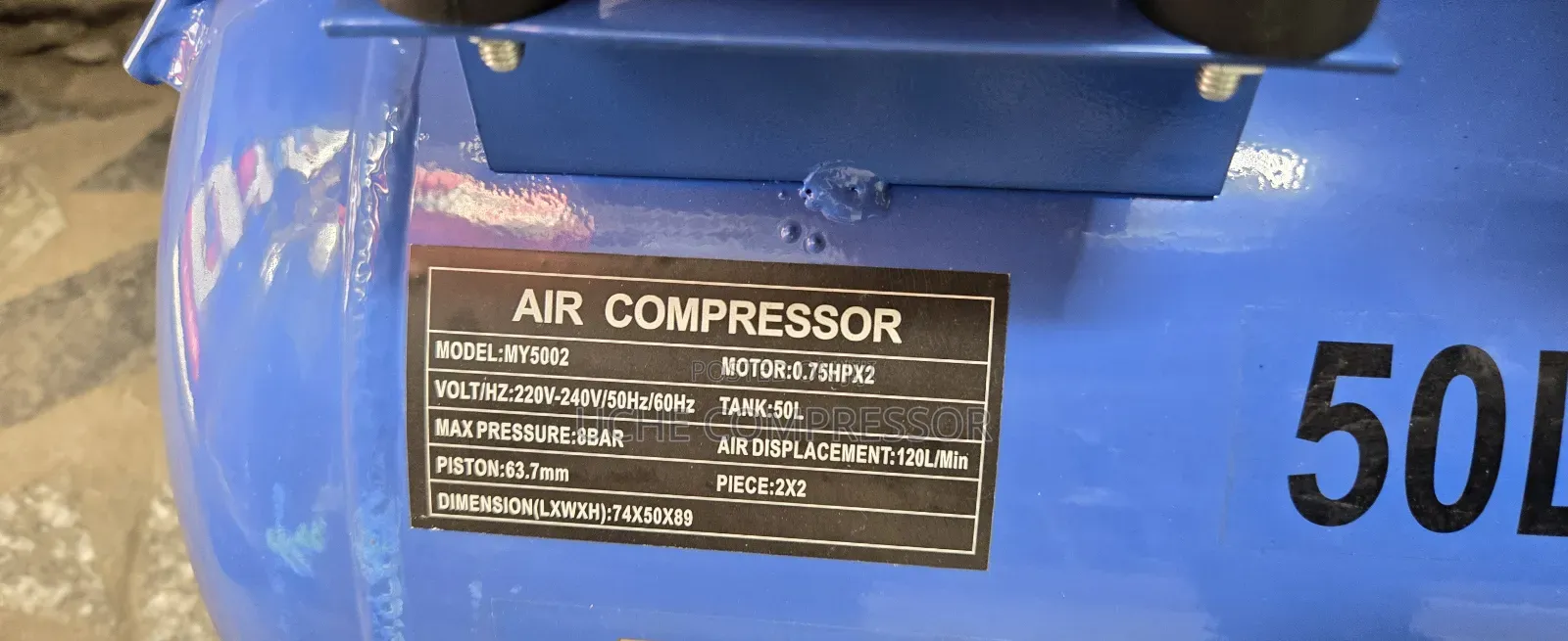 Oil Free Air Compressor 50litre
