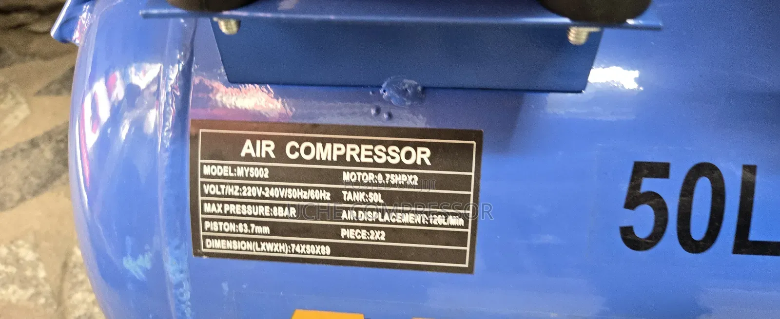 Oil Free Air Compressor 50litre