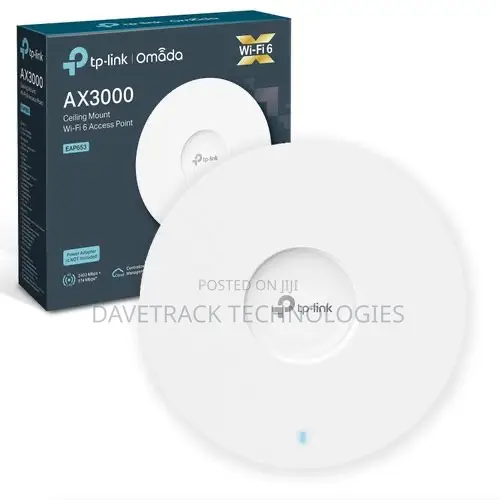 Tp-Link Eap650 Ax3000 Ceiling Mount Wi-Fi 6 Access Point