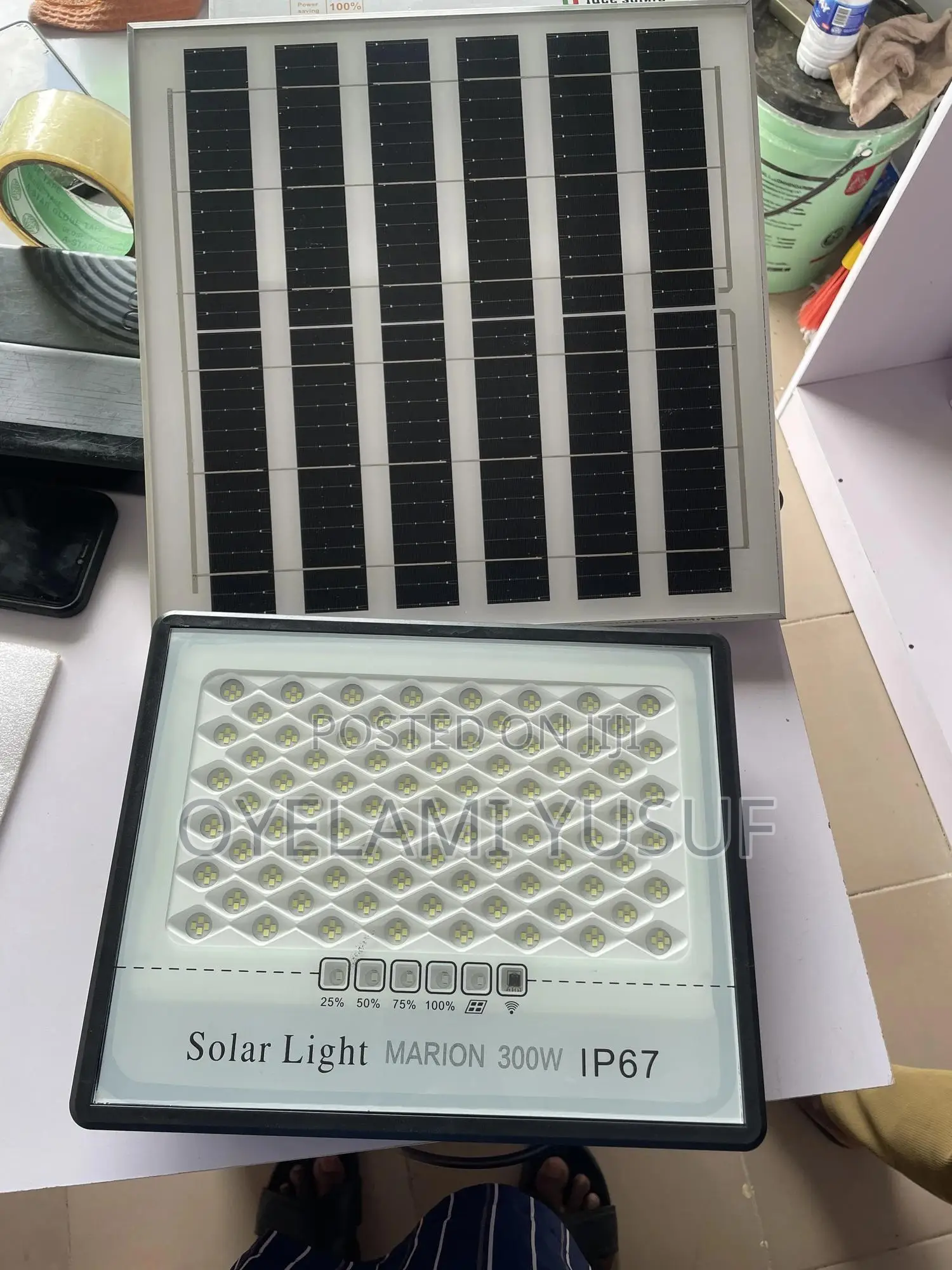 300watts Solar Flood Light