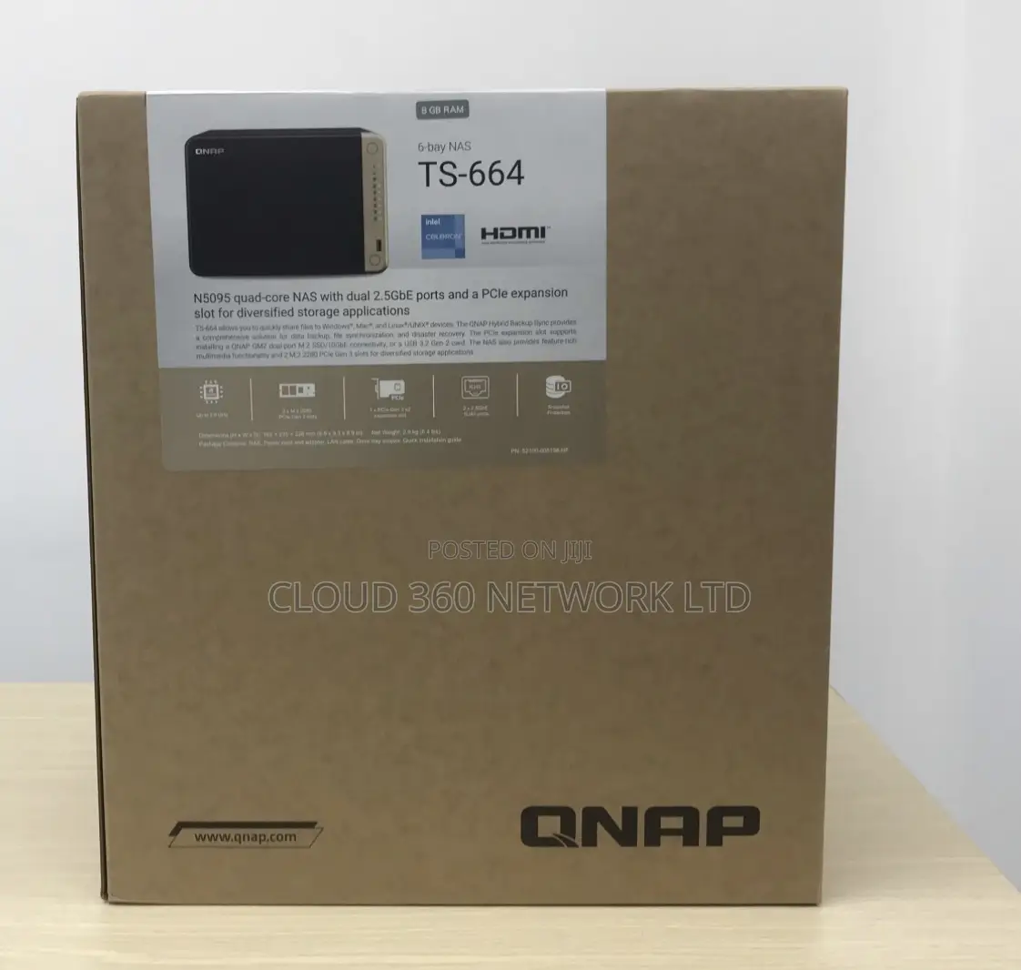 Qnap Ts -664 6 Bay Nas