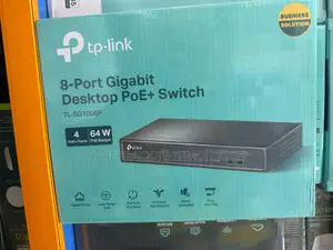 Tp Link 8-Port Gigabit Desktop Switch With 4 Port Poe+