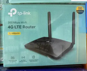 Tp-Link 300mbps Wireless N 4g Lte Router Tl-Mr6400 Sim Card