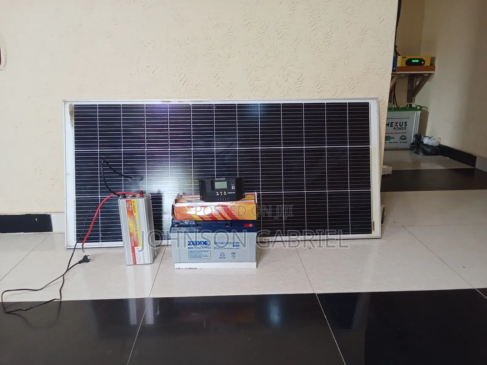 Complete Solar Kit, 2000w Inverter, 200w Panel, 30a Controller,Battery