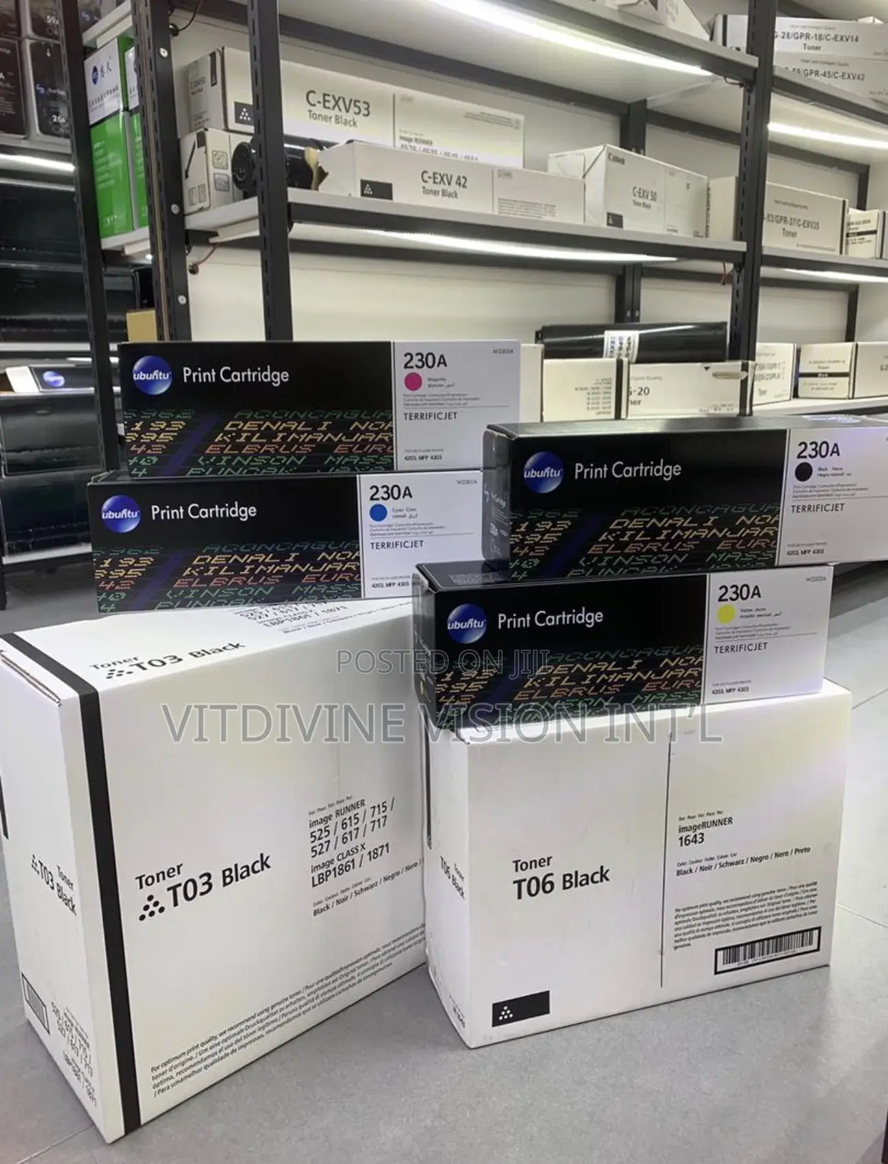 Ubuntu 230a Toner Black (W2300a W2301a W2302amagentaw2303a