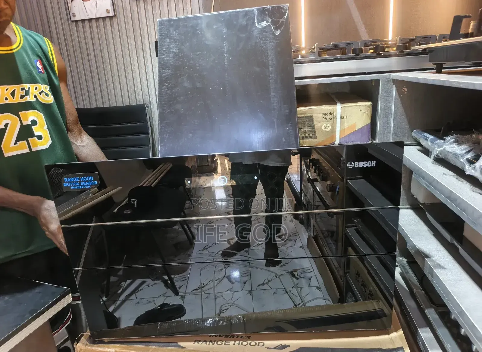Original Bosch 90cm Automatic Plasma Smart Inverter Heat Extractor Etc