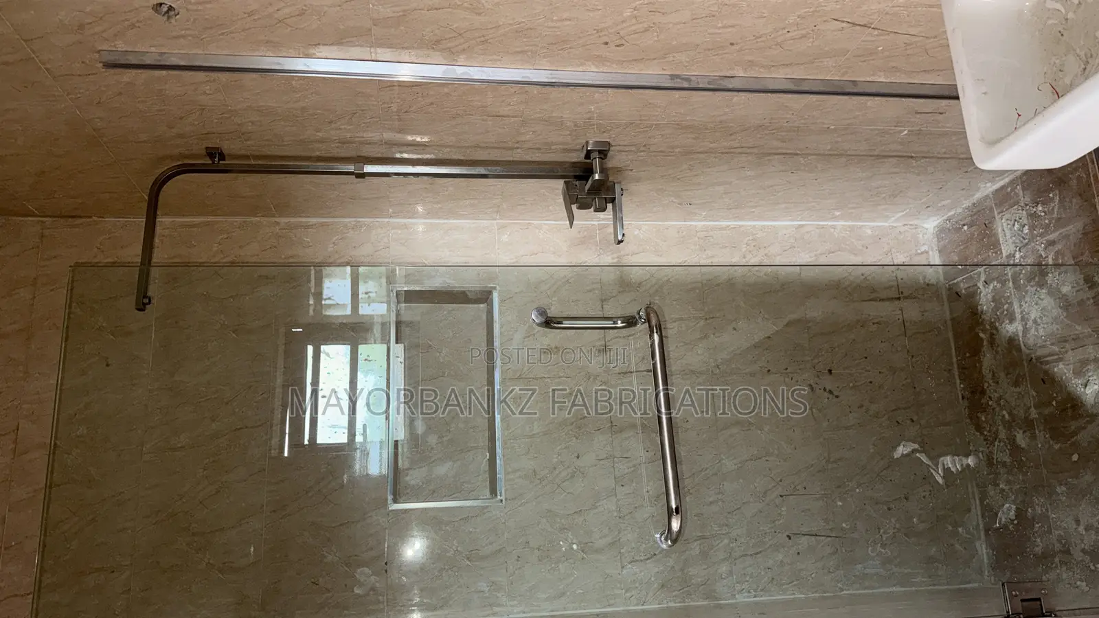 L Shaped Shower Cubicle