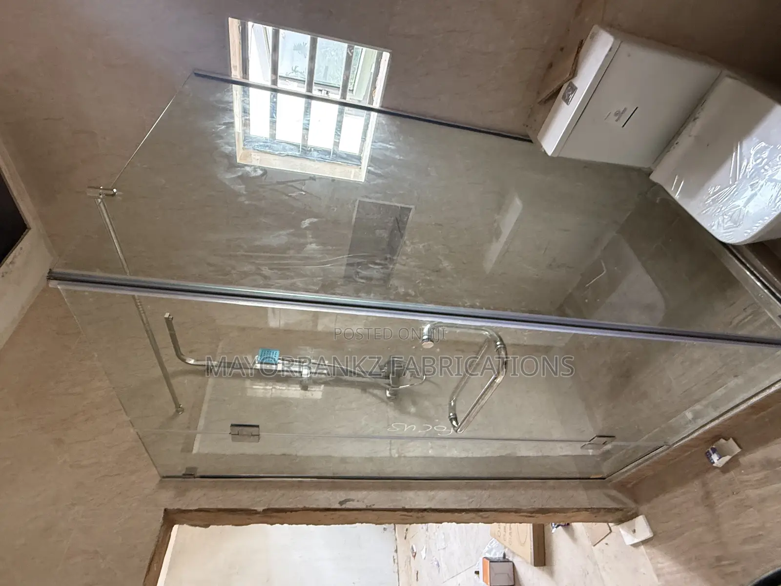 L Shaped Shower Cubicle