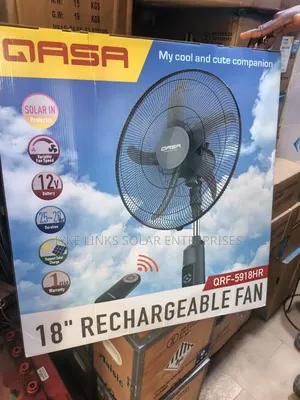 18 Inches Qasa Rechargeable Fan