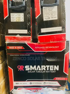 Smarten 220ah/12v Tubular Battery