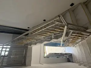 Stainless Railings With Gold Designs