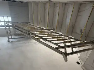 Stainless Railings With Gold Designs