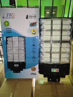 2400watts FFG All in One Solar Street Light