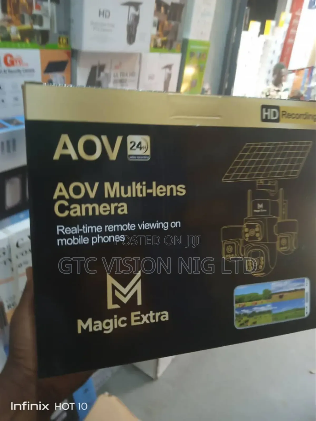 Aov Magic Extra 4 Lens Solar Camera