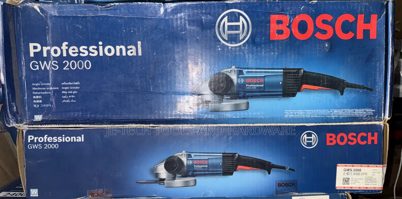 Bosch GWS 2000 Professional Angle Grinder.