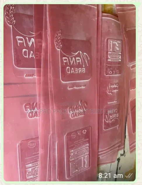 Bread Nylons Wraps/ Bottle Water Labels