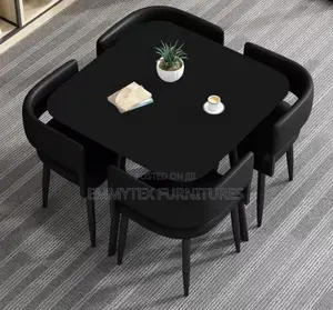 Portable Dining Table by 4 Chairs