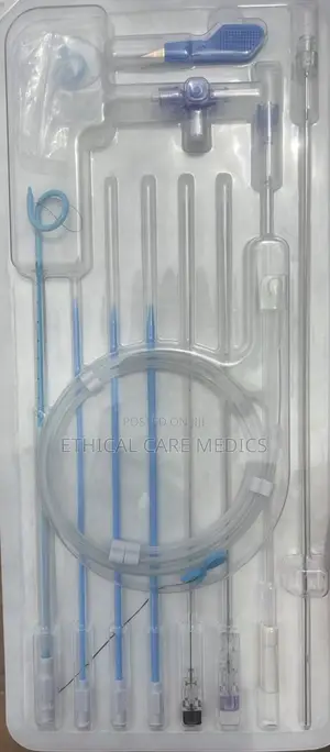 Nephrostomy Catheter Kit With Locking Mechnism