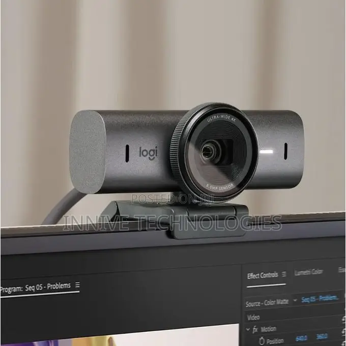 Logitech Mx Brio Ultra Hd Webcam
